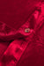 Robe bouton de velours à manches longues rouge à manches longues rouges