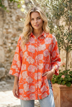 Collier de revers à imprimé floral noir mini robe robe