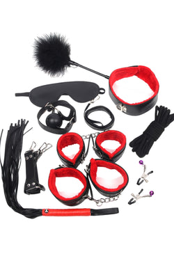 Red Leather Bondage Adult Sexy Toys Sm Sexy Product