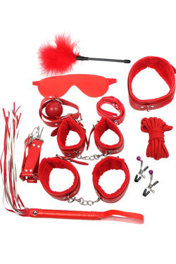 Red Leather Bondage Adult Sexy Toys Sm Sexy Product