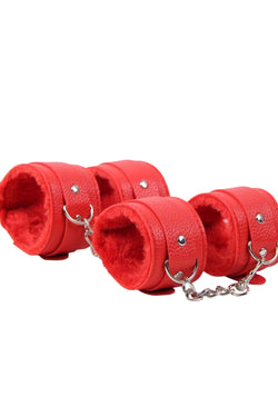 Red Leather Bondage Adult Sexy Toys Sm Sexy Product
