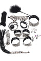 Leopard Leather Bondage Adult Sexy Toys Sm Sexy Product