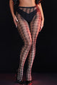 Black Sexy Houndstooth Pantyhose