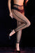 Black Sexy Fishnet Vertical Striped Pantyhose