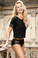 Stretchy Modal Casual Sleepwear Two-piece set
