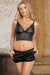 Sexy Silk Lace Camisole Sleepwear with Panties