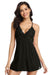 Sexy Modal Lace Backless Nightdress