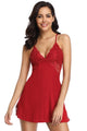 Sexy Modal Lace Backless Nightdress