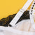 White Sexy Lace Ruffled Suspender Nightdress