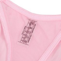 Pink Sexy Lace Ruffled Suspender Nightdress