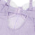 Purple Sexy Lace Ruffled Suspender Nightdress