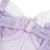 Purple Sexy Lace Ruffled Suspender Nightdress