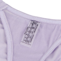Purple Sexy Lace Ruffled Suspender Nightdress