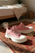Scarpe in tela a blocchi di colore leopardo multicolore