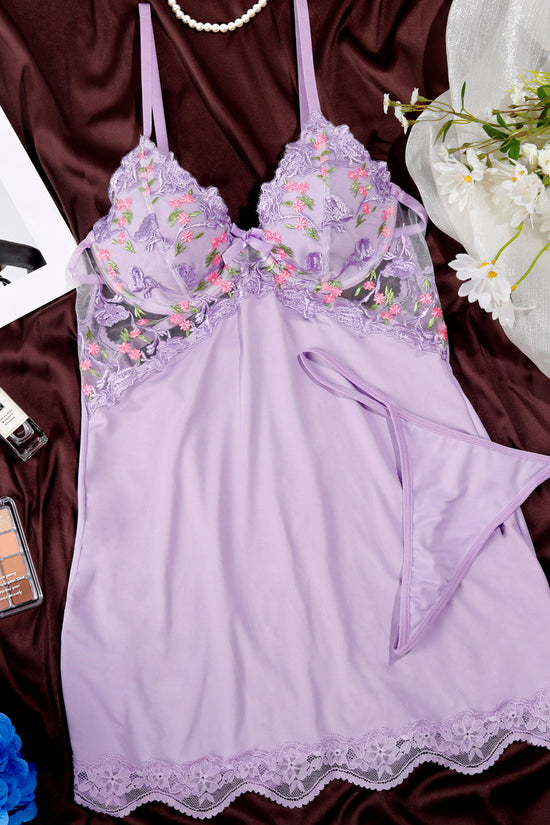 Lilac Bloom Nightdress 💜✨