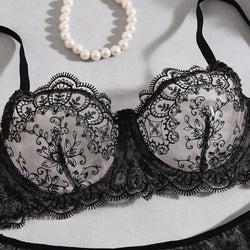 Douce Éclosion – 2-Piece Set Black