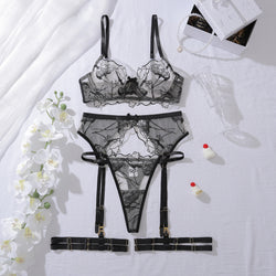 3-piece set-Midnight Elegance