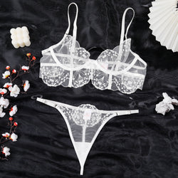 Conjunto de 2 peças: Êxtase Branco