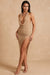 🐚 ETERNAL SAND – The draped dress that hugs the body with sensual elegance