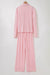 Ensemble de salon en tricot confortable en rose clair 3 pièces en rose clair