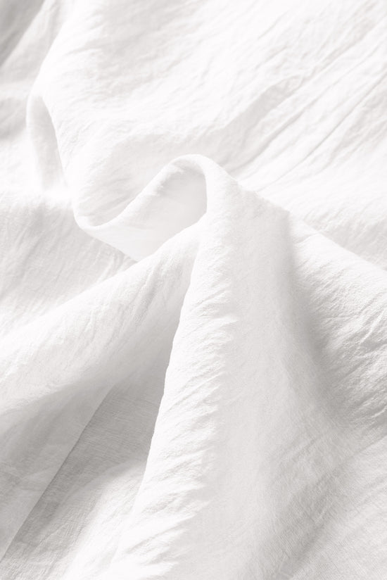 Camicetta per manica a mesh ricamato beige