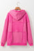 Pitaya Pink Mineral Wash Terry Pathwork Drawstring Holdie