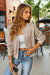 Black Rhinestone Decor Multicolor Confetti Sweater Cardigan