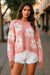 Multicolour Pearl Beaded Floral Drop Shoulder Sweater