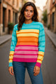 Stripe a strisce a strisce a strisce giallo a strisce sciolte