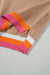 Maglione a goccia a strisce colorblock a strisce di pergamena