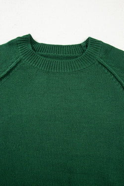 Maglione per il collo dell'equipaggio sempre sempreverde