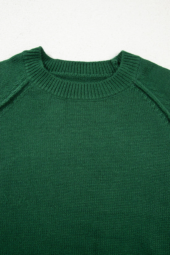 Maglione per il collo dell'equipaggio sempre sempreverde
