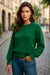 Maglione per il collo dell'equipaggio sempre sempreverde