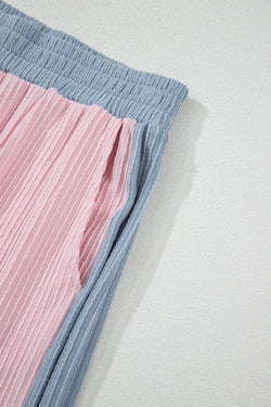 Top à manches courtes et pantalons lâches