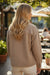 Dark Khaki Textured Chest Pocket Button-up Shacket