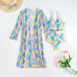 🌸 PASTEL LAGOON – The tropical set that enhances your silhouette
