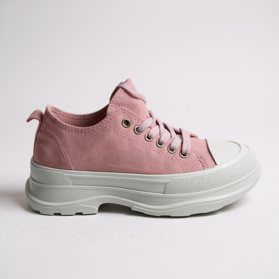 Scarpe in tela a blocchi di colore leopardo multicolore