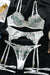 Ensemble de lingerie brodé de 3 pièces