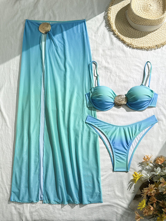🌊 OCEAN PEARL – The refined bikini set that enhances every silhouette
