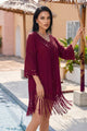 ✨ BOHEMIAN GLOW – The flowing dress with refined crochet details