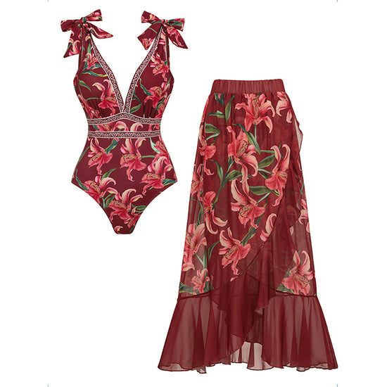 ✨ DIVINE ROSA – The flowing beach set with irresistible charm