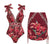 ✨ SENSUAL LILY – The irresistible floral beach set