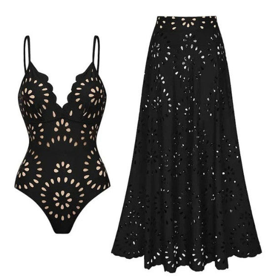 ✨ SOLAR PASSION – The embroidered set that reveals bold femininity