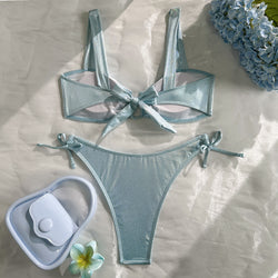 ✨ OCEAN GLOW – El bikini radiante que captura la magia del verano