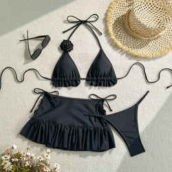 ✨ DOLCE SENSUAL – Conjunto de bikini romántico con un encanto irresistible