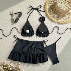 ✨ DOLCE SENSUAL – Conjunto de bikini romántico con un encanto irresistible