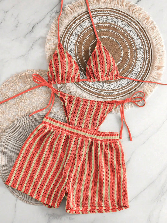 ✨ ESCAPADE TROPICALE – L’irrésistible ensemble 3 pièces d’été
