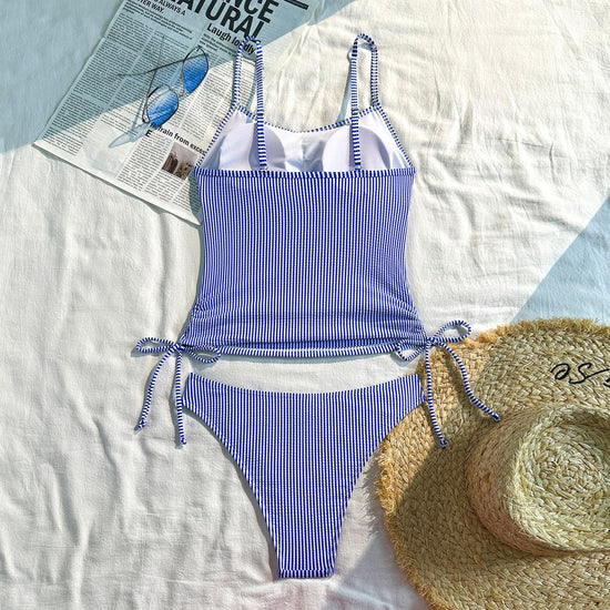 ✨ RIVIERA ALLURE – O conjunto tankini chique que realça cada silhueta