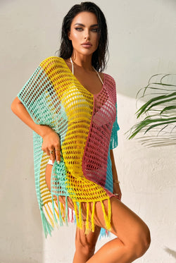 ✨ SUNSET CROCHET – The mesh dress that lights up your summer