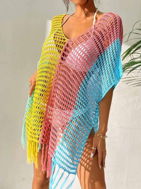 ✨ SUNSET CROCHET – The mesh dress that lights up your summer